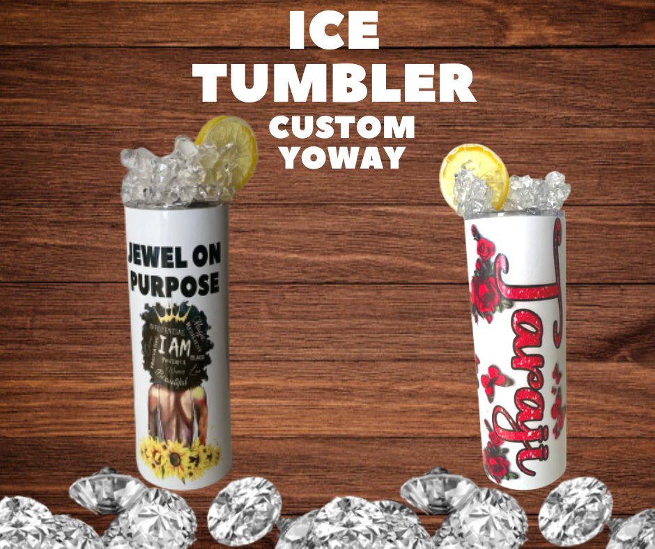 Custom Ice/ Fruit Topper 20oz create for any occasion