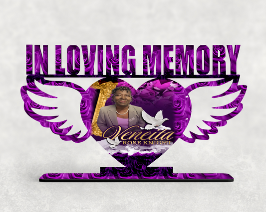 In Loving Memory sign , Photo ,Love One's Memorial signs, In Loving Memory, Memorial Keepsake, Home Décor, For Pet, Family, Friends, Personalized Photo Collage Gifts for him or her, Family & Friends Custom , Special Memory Keepsake