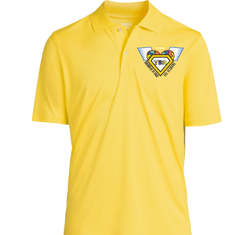 Adult Touch By Angel Custom  logo polo shirt front only ,