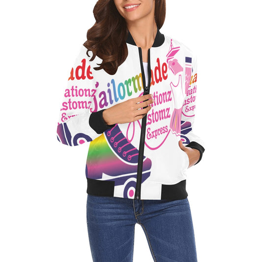 Custom  jacket  logo/text, personalized  uniforms for women, custom business clothing logo company