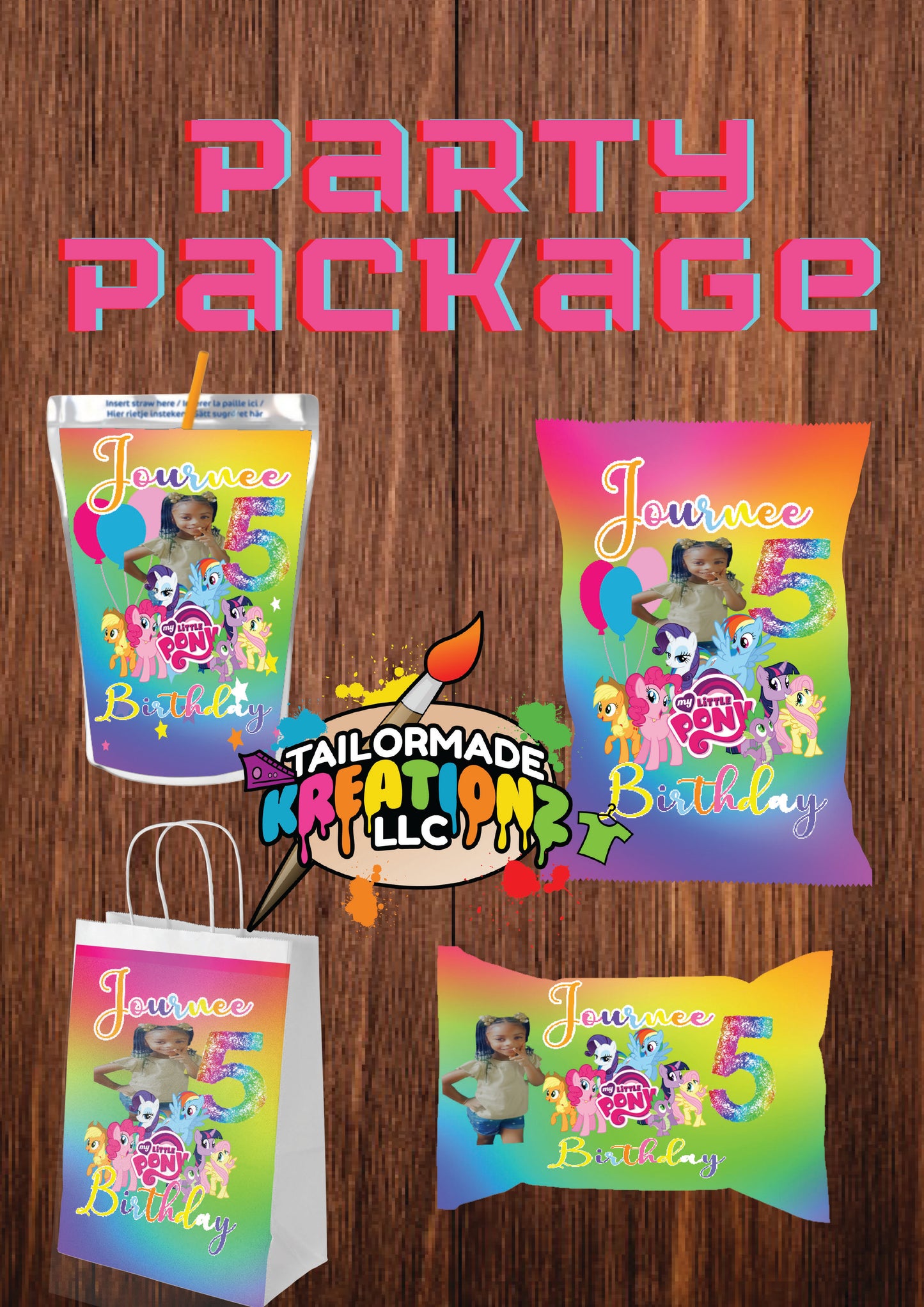 Reg bounce house party package