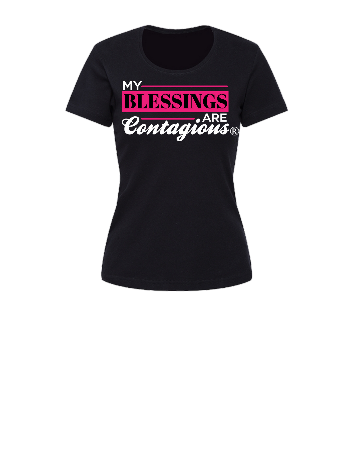 My Blessings are contagious (original design copyright)