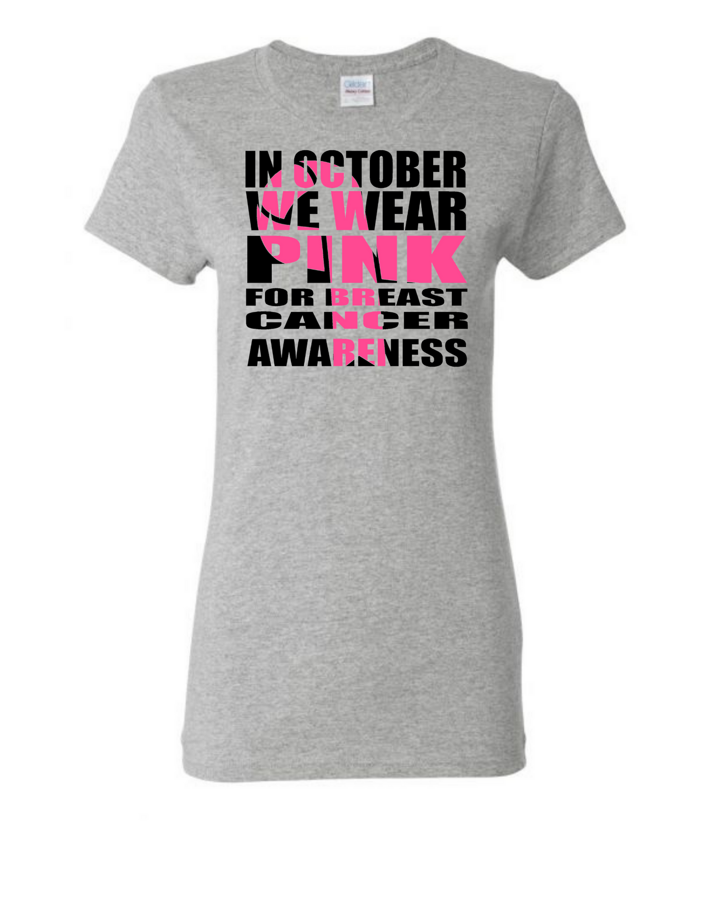 October we wear pink