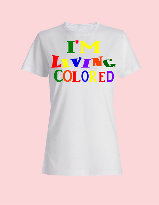 I'M LIVING COLOR  (original design copyright)