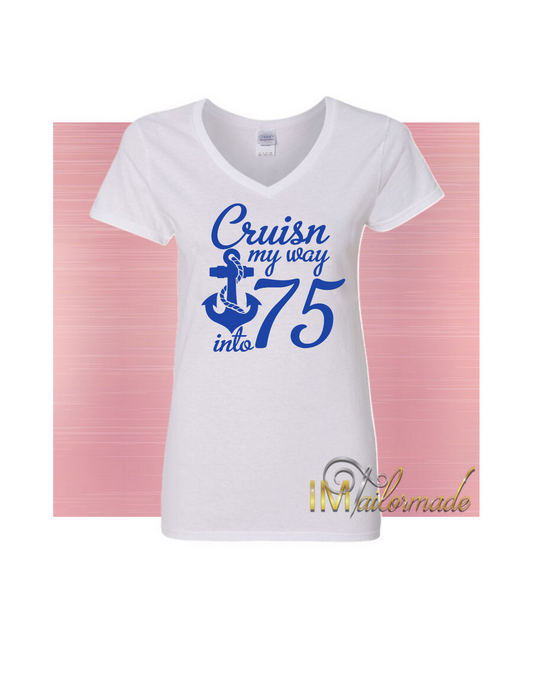 Cruisn My Way Birthday Tee