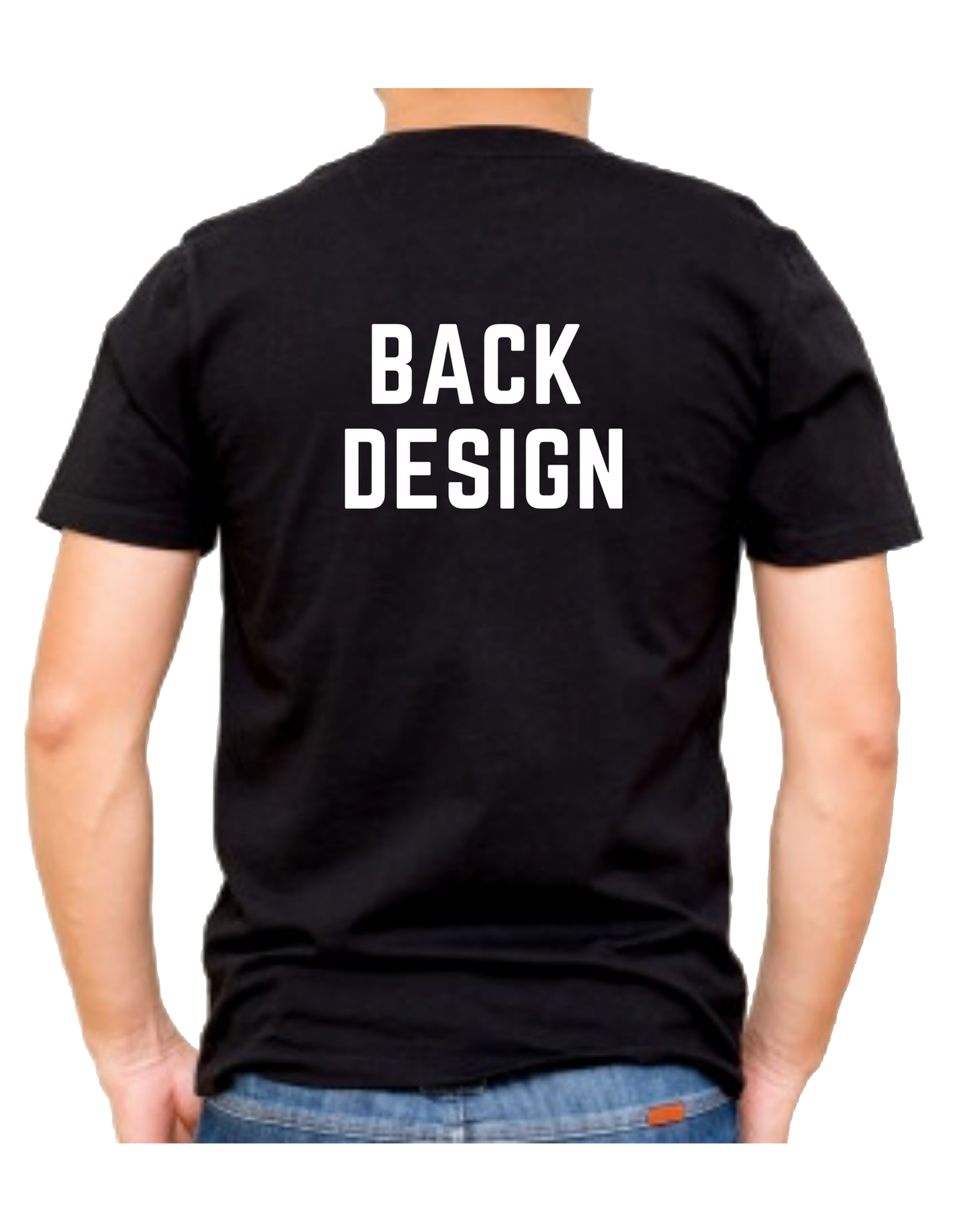 T shirt Back only    Custom t-shirt