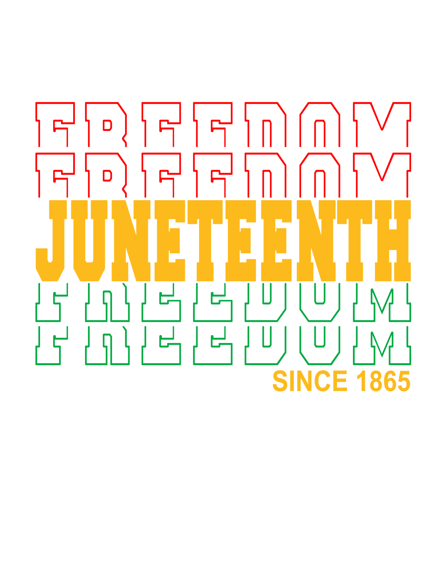 Juneteenth SVG file